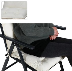 InternetovaZahrada 6 x poduška Cozy Vanamo 129x53x10cm - krémová