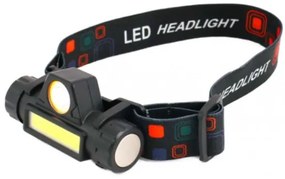 Wellhox LED univerzálna nabíjateľná čelovka