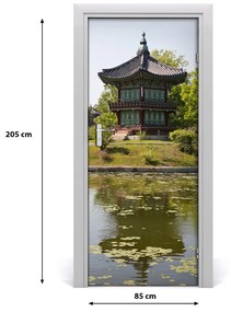 Fototapeta na dvere japonský park 85x205 cm