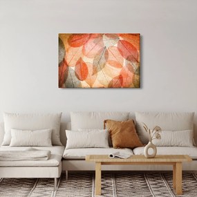 Obraz maľovaného jesenného lístia (90x60 cm)