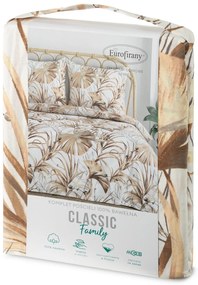 RENFORCÉ OBLIEČKY POLA 200X220 CM, 2 KS 70X80 CM LISTY