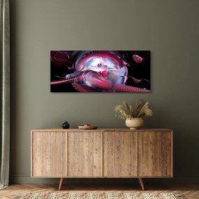 Obraz - Abstrakcie, vesmírne červy (120x50 cm)