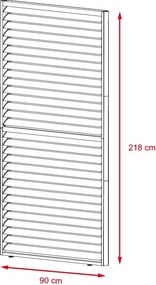 Pohyblivá žalúzia pre bioklimatickú pergolu 3 M