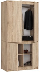 Skriňa S 90 4D CLP sonoma