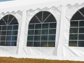 Hawaj Párty stan Ohnivzdorný Premium 6 x 12 m bílá