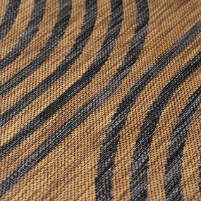 Čierny/hnedý vnútorný a vonkajší behúň 80x250 cm Mira 1453 – Ayyildiz Carpets