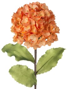 Dekoračný kvet 75 cm, kvet 17 cm, priemer kvetu 20 cm oranžová
