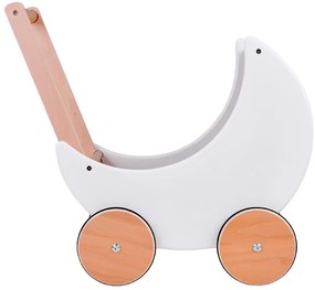 Drevený kočík pre bábiky pre deti Jokomisiada ZA5484