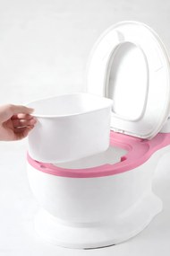 TRENDIE Detský interaktívny nočník ružový