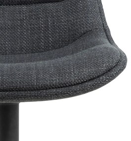 Sivá barová stolička s nastaviteľnou výškou (výška sedadla 65 cm) Adisa – Actona