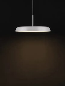 Stmievateľný LED luster Linus 45 biele
