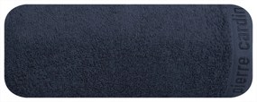 BAVLNENÝ UTERÁK PIERRE CARDIN EVI SADA 3KS 30X50 CM, 50X90 CM, 70X140 CM TMAVOMODRÁ