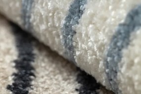 Koberec FUSION 7157 biely / zlatý