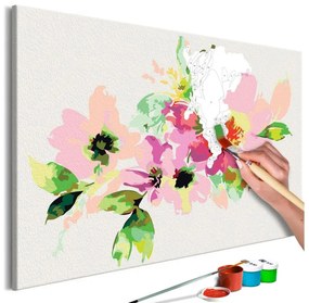 Obraz - maľovaný podľa čísel Colourful Flowers