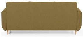 Rozkládací pohovka DORIS Hořčicová