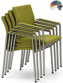 FORMDESIGN Konferenčné kreslo INFINITY CLIP STANDARD MAXI čalúnenie KLASIK