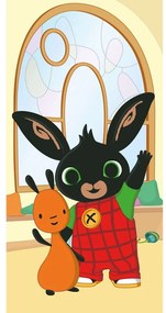 Bavlnená detská osuška 70x140 cm Bing "Hoppity" – Jerry Fabrics