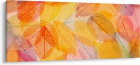 Obraz - Pozadie z jesenného lístia (120x50 cm)