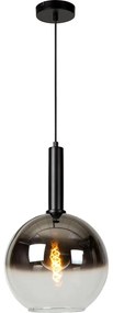 Lucide 45402/30/30 - Luster na lanku MARIUS 1xE27/40W/230V čierna
