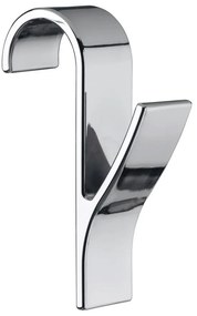 Súprava 2 háčikov na uteráky z pochrómovaného plastu Wenko Radiator