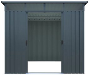 Záhradný domček BestBerg ZDSL-4S / 4,6 m² / 238 x 194 x 202 cm / svetlo sivá