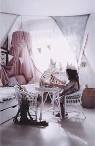 Zrkadlo dúha do detskej izby – akrylové zrkadlo z dreva 29x25 cm