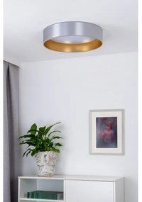 Duolla - LED Stropné svietidlo ROLLER LED/24W/230V pr. 45 cm strieborná/zlatá