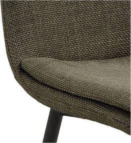 Kaki jedálenská stolička Becca – Actona