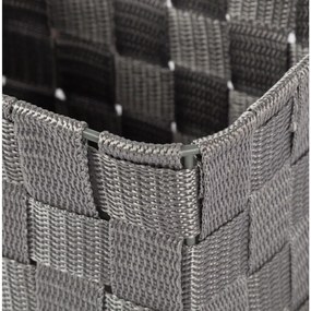 Úložný organizér do zásuvky Compactor TEX vysoký - 19 x 14 x 13 cm, sivý