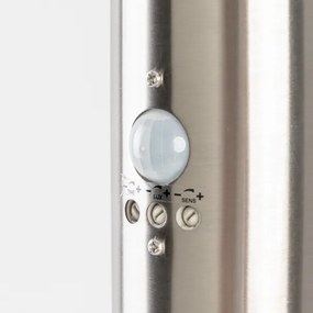 BRILAGI - Vonkajšia lampa so senzorom ELIA 1xE27/20W/230V IP44 50 cm chróm