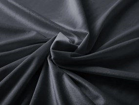 Biante Zamatový behúň na stôl Velvet Prémium SVP-004 Antracitovo sivý 35x180 cm