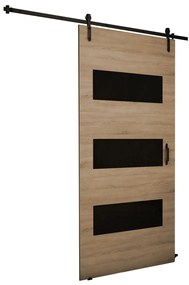 Posuvné dvere Roko II 90, Farba:: jaseň tmavý