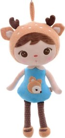 Mojkáčik - Bábika modrý jeleň 50 cm