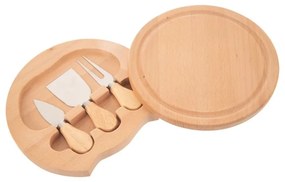 Doska na krájanie s krájačmi na syr pr. 21,5 cm