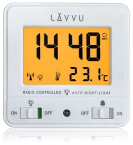 Digitálny budík riadený rádiovým signálom LAVVU LAR0040