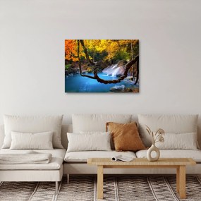 Obraz - Vodopády v Ázii (70x50 cm)