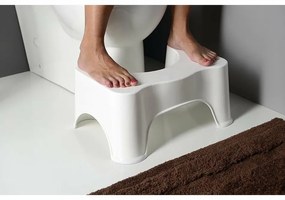 SAPHO ST002 podstavec na toaletu, 39 x 22 x 17 cm, biela