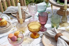 Chic Antique Pohár na víno Saint-Émilion 250 ml žltá