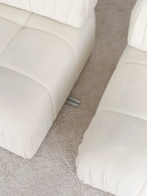 Nadčasová trojmiestna pohovka Uniqsofa - biela