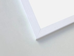 Toptabule.sk  Biela magnetická tabuľa v bielom drevenom ráme 200x100 cm