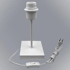 Noha stolovej lampy biela 2907/LSN-B-1