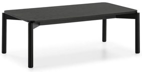 Čierny konferenčný stolík Teulat Atlas, 110 x 60 cm