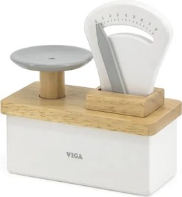 Obchodná váha Viga 44526 sivá / biela
