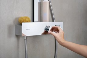 Hansgrohe Rainfinity, Showerpipe 360 1jet s termostatom ShowerTablet 350, chrómová, HAN-26853000