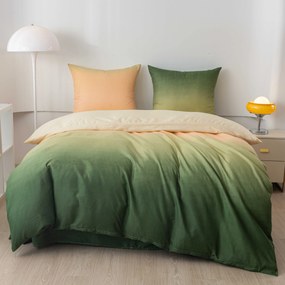 Obliečky z mikrovlákna VEROLA zelené Rozmer obliečky: 2 ks 70 x 80 cm | 160 x 200 cm