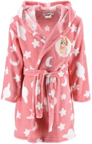 Dievčenský fleece župan s kapucňou Bluey - Bingo, EU 104