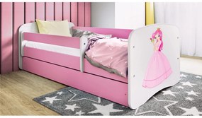 Dětská postel Babydreams princezna růžová