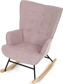 Hojdacie kreslo ružové AK-371 PINK2
