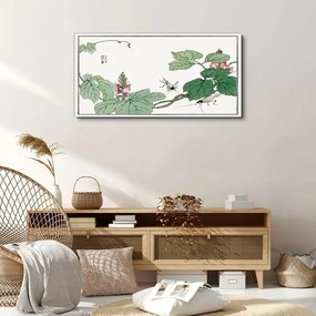 Obraz na plátne Ázijské hmyz listy