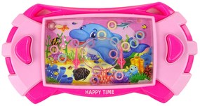 Lean Toys Vodná hra morské zvieratá - ružová